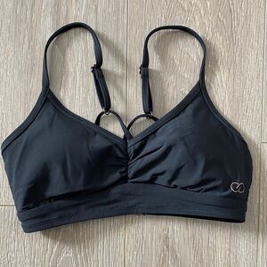 CALIA Black Bikini Top